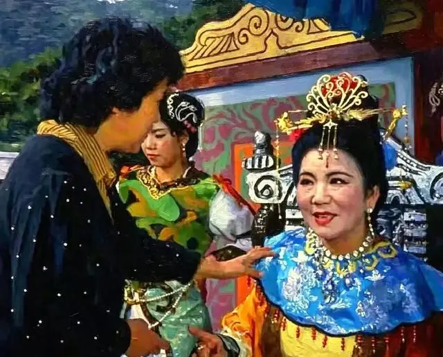 1985年杨洁导演指导赵丽蓉拍摄《西游记》车迟国王后戏份 _ 资讯配图